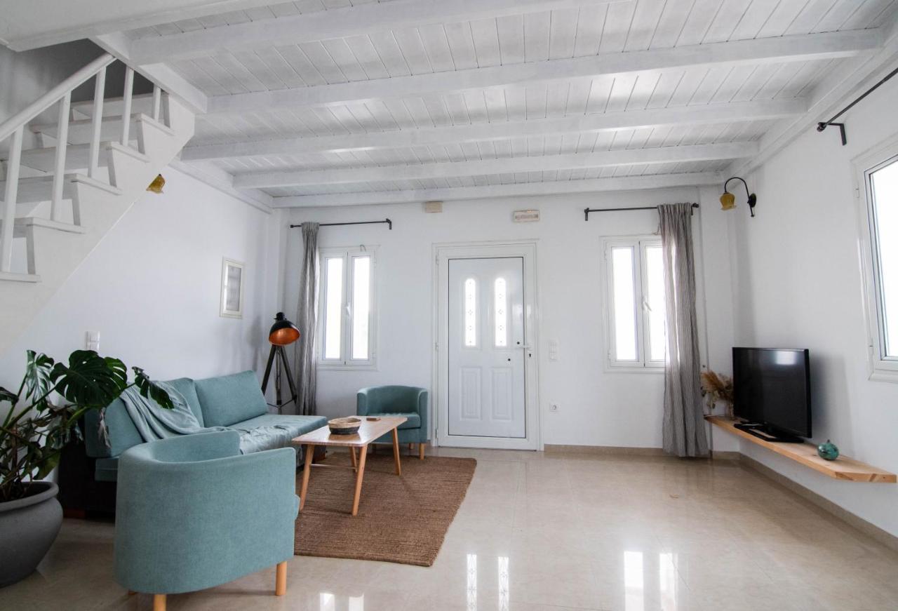 White Wave Villa, 3Min Walk From Beach Kamári Exteriör bild