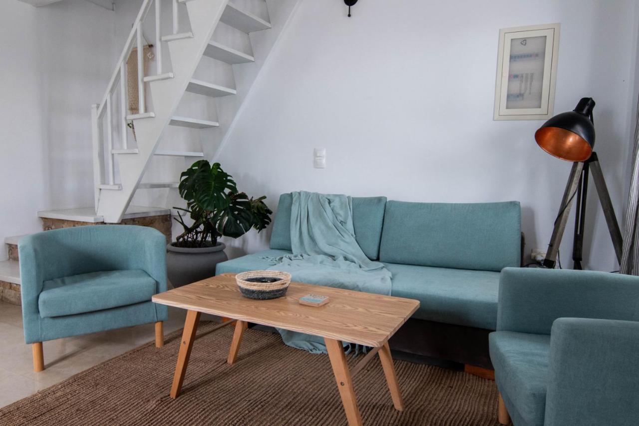 White Wave Villa, 3Min Walk From Beach Kamári Exteriör bild